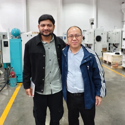 Indian Client Visits HAIFEI For Welding Equipment Review Indian Client Visits HAIFEI For Welding Equipment Review